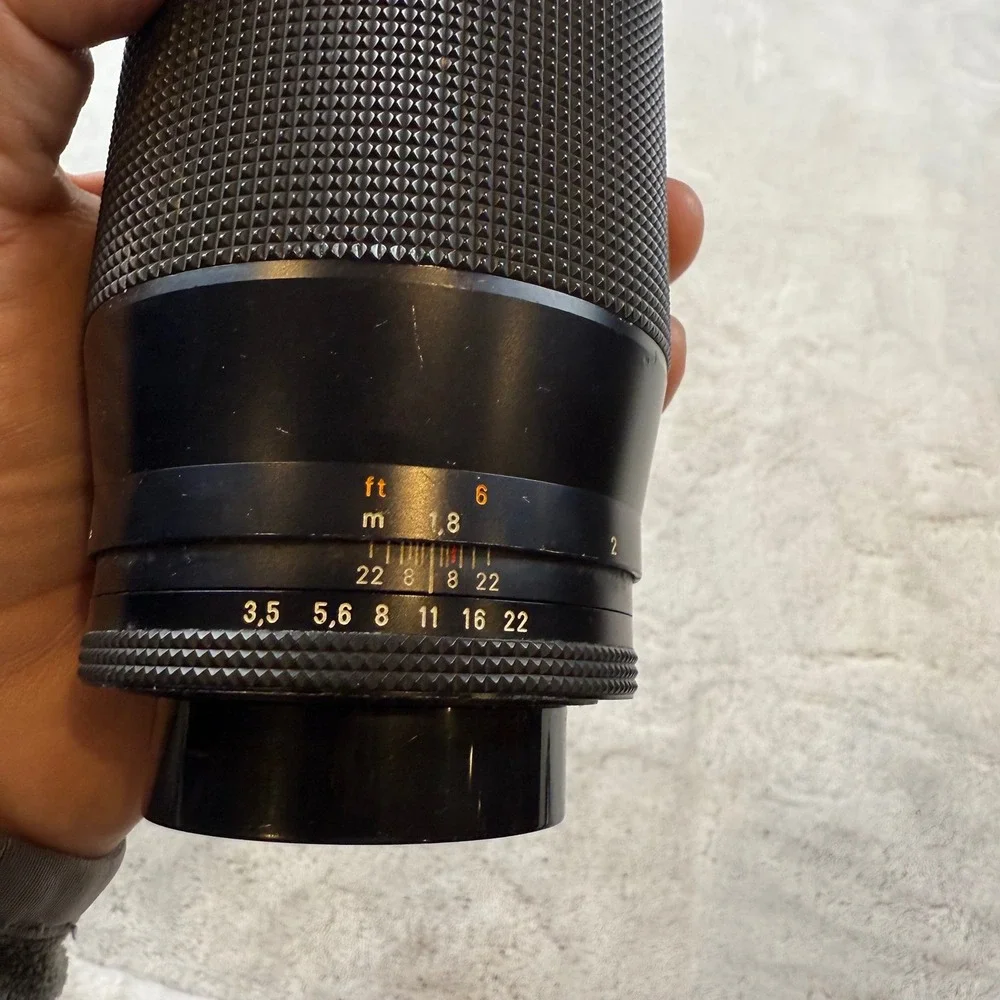 Contax Carl Zeiss Tele Tessar 3.5 200 T* Lens Made in West Germany 6156648